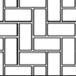 View Stamped Asphalt Plastic: Herringbone Standard
